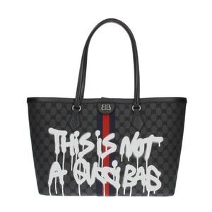 Gucci Balenciaga Hacker Project/Graffiti Medium Tote Bag